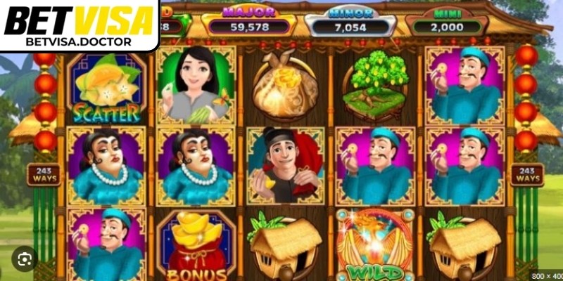 Slot game hấp dẫn với các vòng quay đặc biệt 