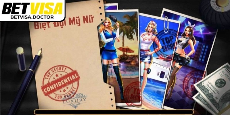 Biệt đội mỹ nữ Betvisa - Game slot hấp dẫn được yêu thích