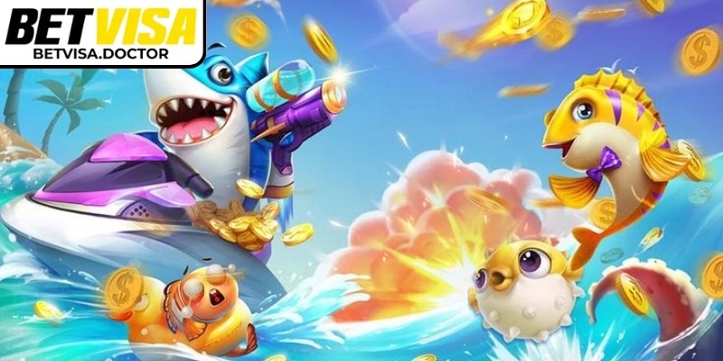 Đánh Cá Vui Vẻ BetVisa – Trò Chơi Giải Trí Sinh Động 2 Hệ thống sinh vật biển đa dạng