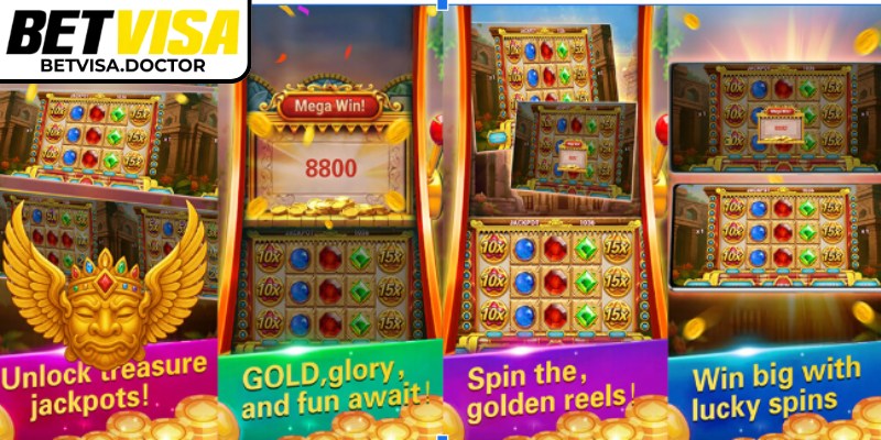 Vàng Giả Kim Betvisa - Bí Quyết Chơi Slot Hiệu Quả Nhất 2 Biểu tượng đặc trưng trong game slot vàng giả kim Betvisa .