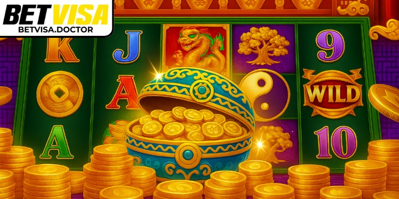 Vàng Giả Kim Betvisa - Bí Quyết Chơi Slot Hiệu Quả Nhất 3 Biết tận dụng vòng quay miễn phí để tối ưu phần thưởng